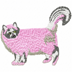 Cats Embroidery Design 9 Cats Embroidery Design 9